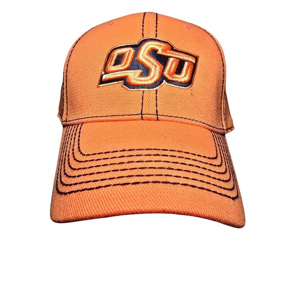 OSU Oklahoma State University Baseball Cap Orange One Size Officially Licensed - Picture 1 of 7